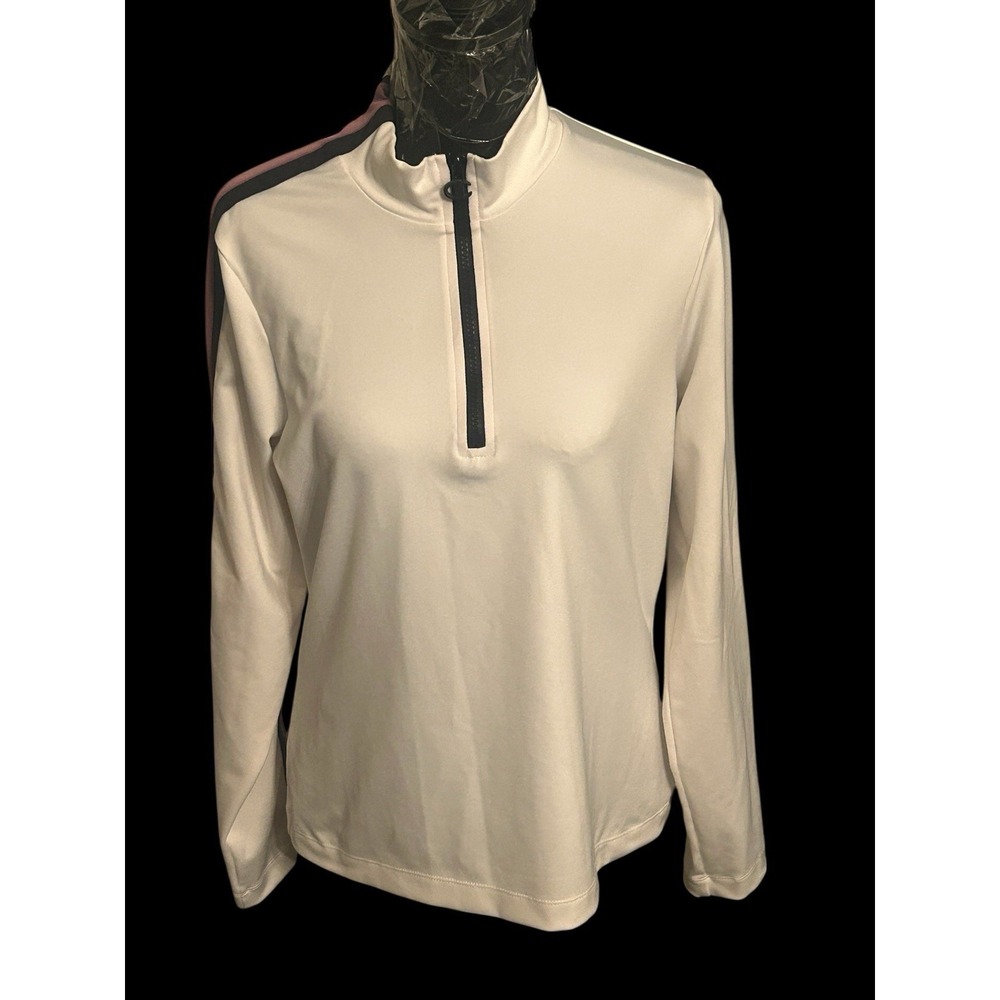 Champion Elite Women's‎ Running Activewear Shirt Large Long Sleeve Quarter Zip